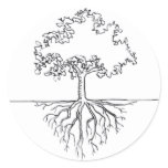 Tree Roots stickers