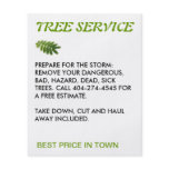 tree service flyers