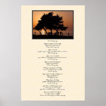 Tree Silhouette Do It Anyway Print