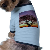 tree  silhouette pet clothing