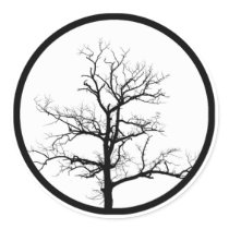 Tree Silhouette Sticker