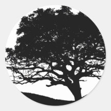 Tree Silhouette Sticker
