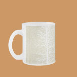 Tree Silhouettes Frosted Glass Mug mugs