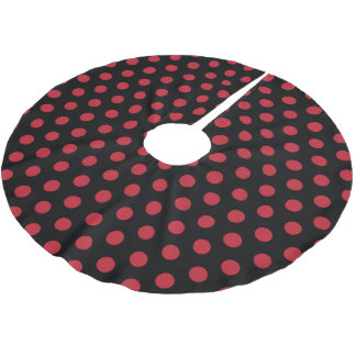 polka dots christmas tree skirts zazzle polka dots christmas tree skirts zazzle