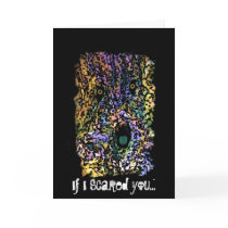 Tree Spirit Halloween Card