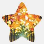 Tree Star Sticker