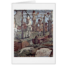 Tree Stutzer By Francesco Del Cossa Greeting Cards
