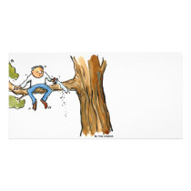 Tree surgeon photo card template