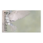 Tree Swallow on tree trunk Business Card