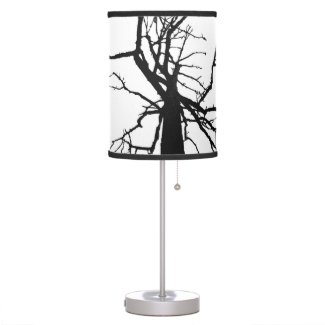 Tree Top Abstract Desk Lamps