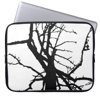 Tree Top Abstract Laptop Sleeve