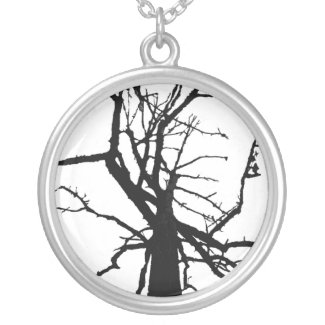 Tree Top Abstract Necklace