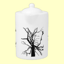 Tree Top Abstract Teapot teapots