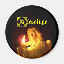Tree Top Angel Fridge Magnets