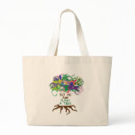 Tree Tops Like Cotton Candy Canvas Bags