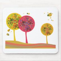 Tree ~ Trees Landscape Flowers Mousepad
