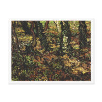 Tree Trunks with Ivy, Vincent van Gogh Post Cards