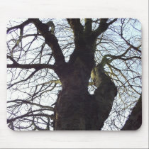 Tree View Print Mousepad by waynetully Tree View Print Mousepad