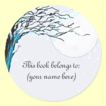Tree, winter stickers