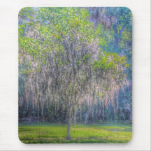 Tree With Moss Mouse Pad