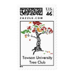 TreeClub_4color, Towson UniversityTree Club Postage Stamp