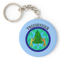 Treehugger Keychain