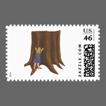 Treehugger stamps