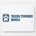 TREEING TENNESSEE BRINDLE_Blue Mouse Mat