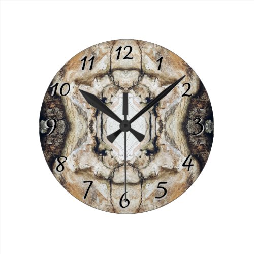 Treemo Gear All Natural Wood Grain Wall Clock