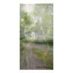 Trees and Earth Custom Photo Card