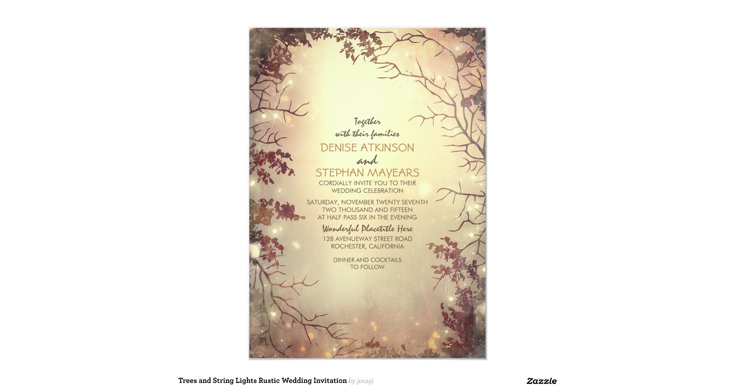 trees_and_string_lights_rustic_wedding_invitation-r2641e249229042dcad0f661ecdf04e8f_zkrqs_1200 ...