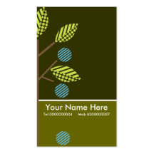 Trees And Their Fruit Business Cards