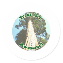Trees are Awesome! Sticker