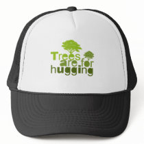 Trees are for  hugging 2 hats
