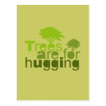 Trees are for  hugging postcards