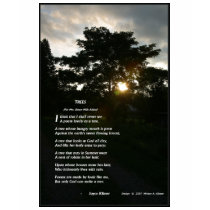 "Trees" by Joyce Kilmer t-shirts by miriamkilmer "Trees" by Joyce Kilmer t-shirts