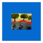 Trees by the Riverbank posters