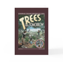 Trees for Tomorrow Greeting Card by Retropolis_Travel Trees for Tomorrow Greeting Card