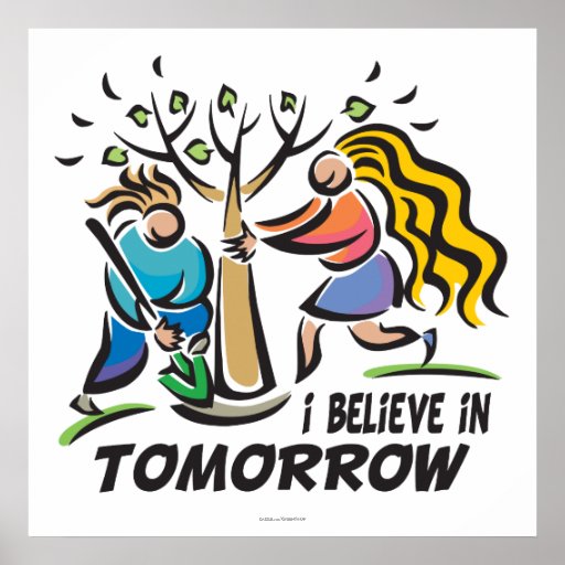 Trees for Tomorrow Poster Zazzle