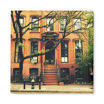 Trees Grow in Brooklyn Refrigerator Magnets