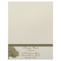 Trees In Fall letterhead by Pixel_Bunneh Trees In Fall letterhead