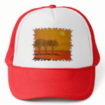 trees in orange scene mesh hats