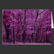 Trees In Pinks cards