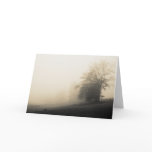 Trees in the Fog Greeting Card