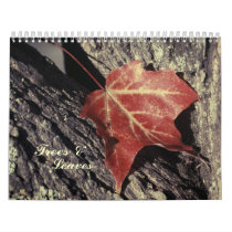 Trees & leaves calendars