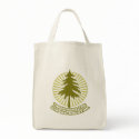 Trees Make Air Accent Tote Bag by Prodem Trees Make Air Accent Tote Bag