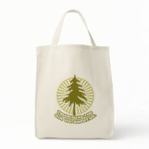 Trees Make Air Accent Tote Bag
