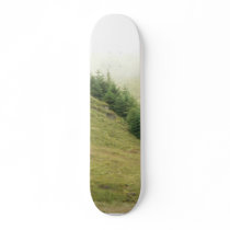 Trees On Hill Side Custom Skateboard