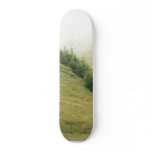 Trees On Hill Side Custom Skateboard