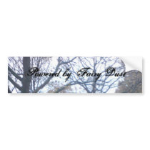 Trees, Powered by Fairy Dust bumper stickers by Moondial Trees, Powered by Fairy Dust bumper stickers